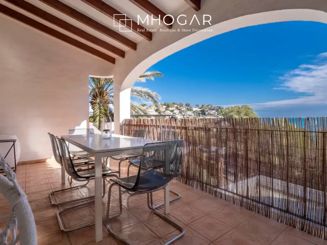 Terraza de Casa o chalet en venta en Benissa con Aire acondicionado, Piscina y Balcón