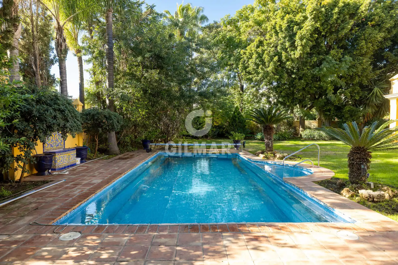 Jardín de Casa o chalet en venta en Estepona con Calefacción, Jardín privado y Piscina