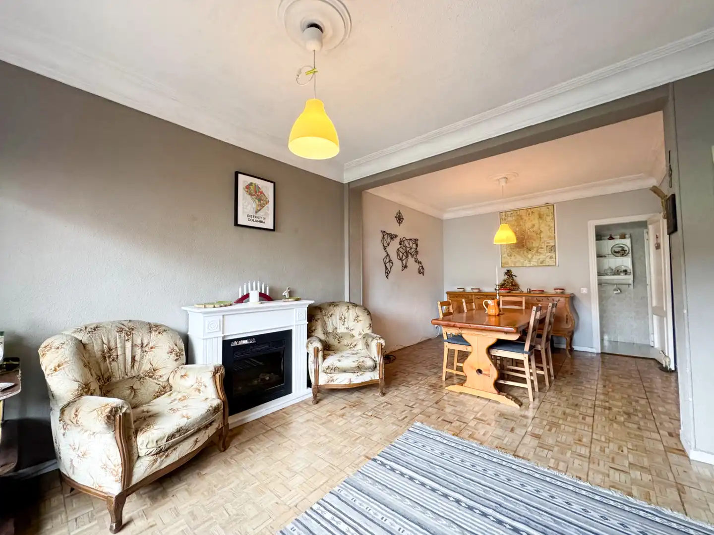Dining room of Flat for sale in Madrid  with Air Conditioner and Balcony