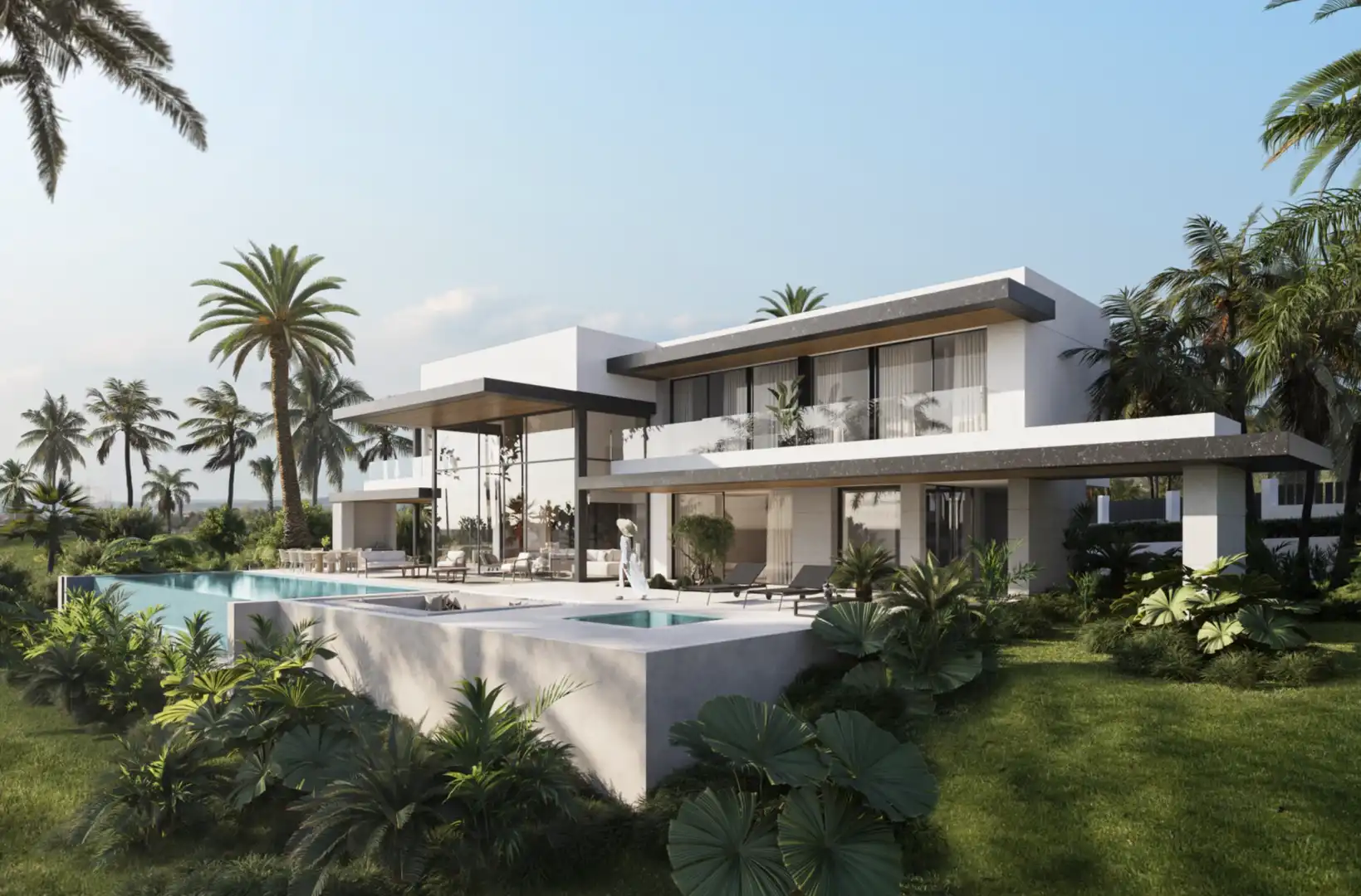 Casa con piscina en venta en La Alcaidesa