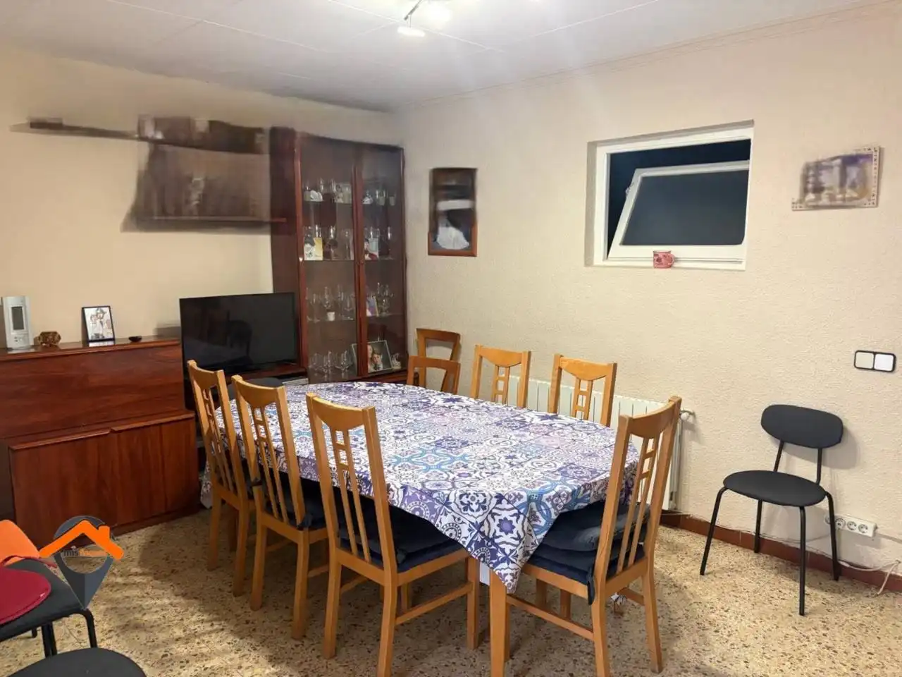 Menjador de Casa o xalet en venda en Sabadell amb Calefacció i Terrassa