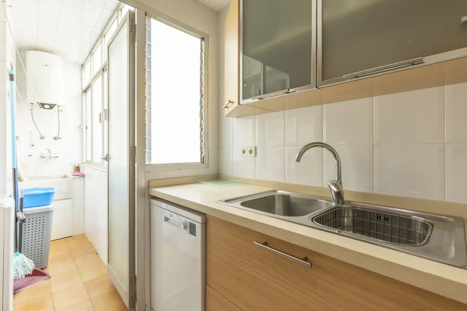 Küche von Wohnung zum Verkauf in Meliana mit Heizung und Balkon
