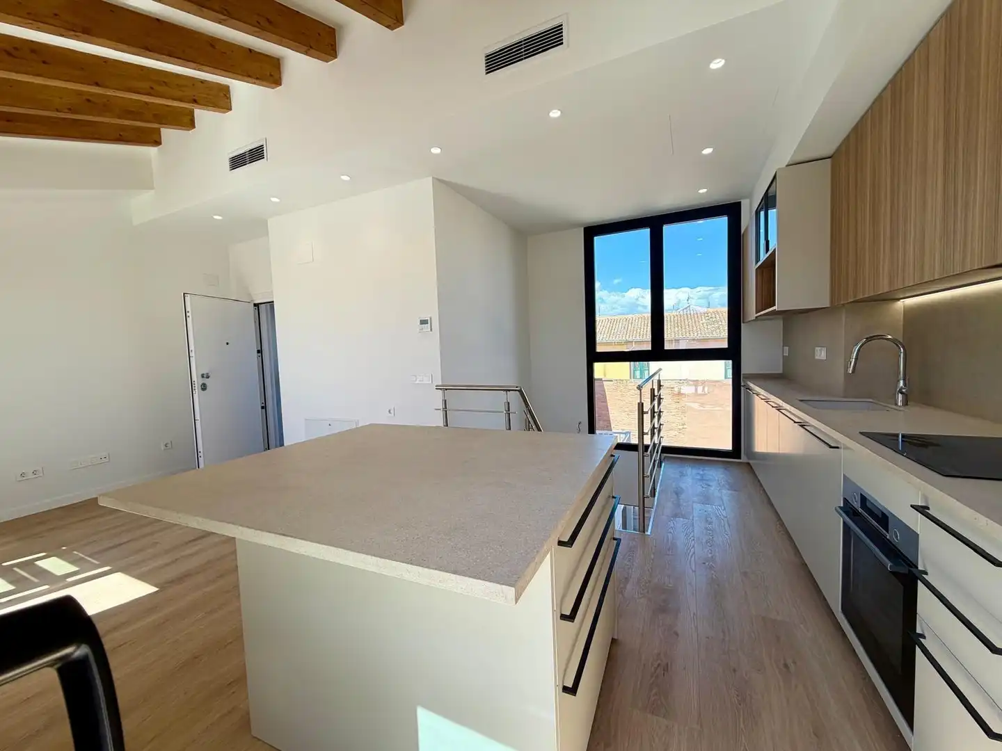 Cocina de Ático en venta en Valencia con Aire acondicionado, Calefacción y Terraza