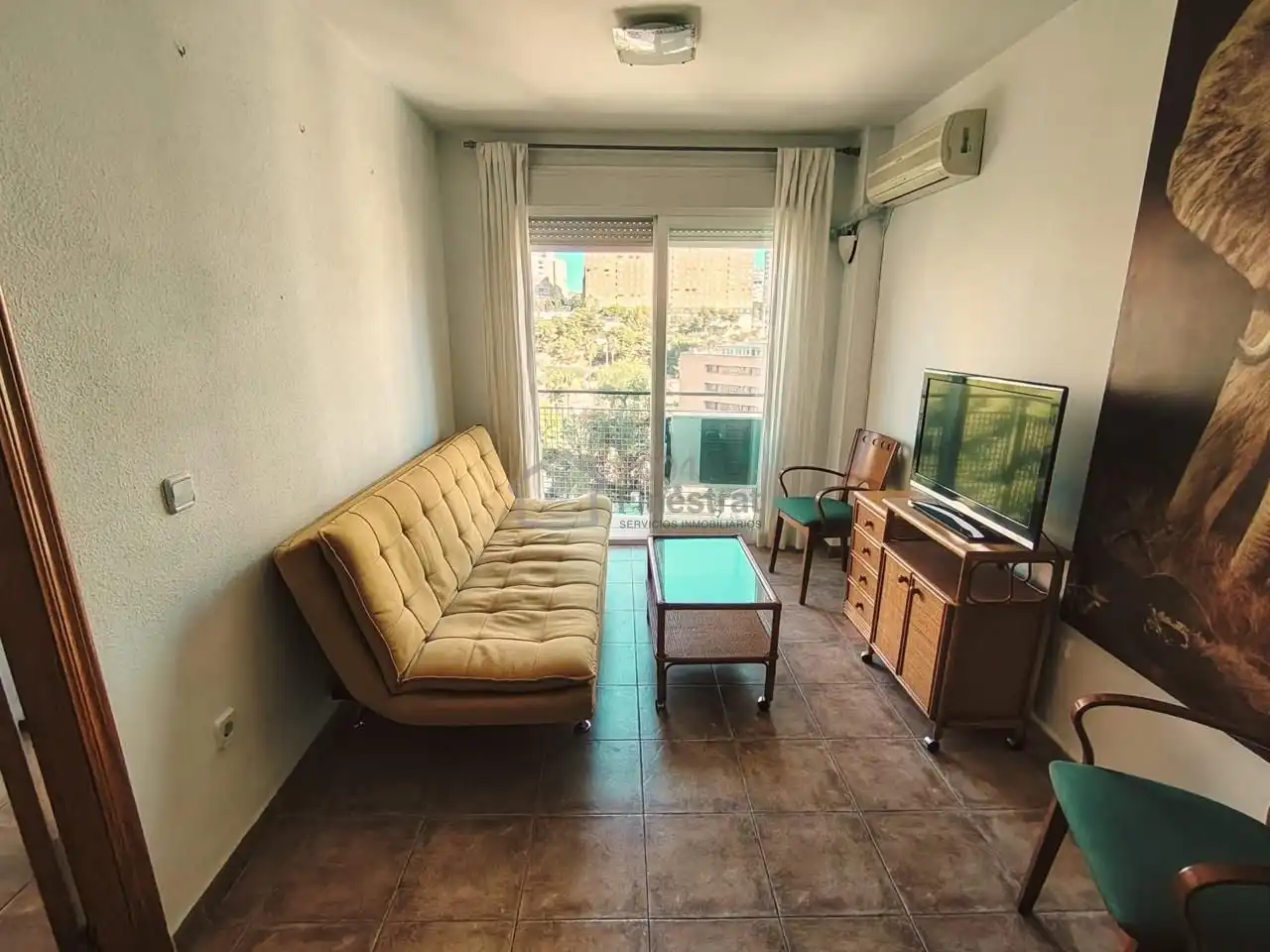 Wohnzimmer von Wohnung zum Verkauf in Finestrat mit Klimaanlage, Terrasse und Möbliert
