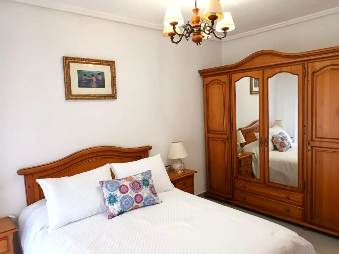 Bedroom of Flat for rent in Orihuela  with Air Conditioner and Balcony