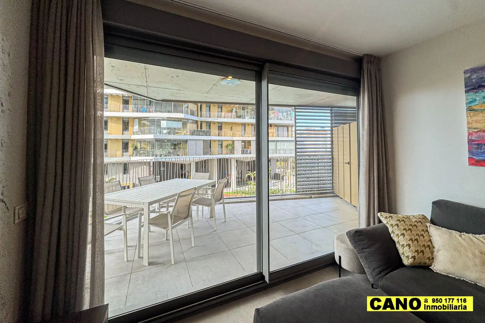 Terrace of Flat for sale in Almería  with Terrace, Storage room and Swimming Pool