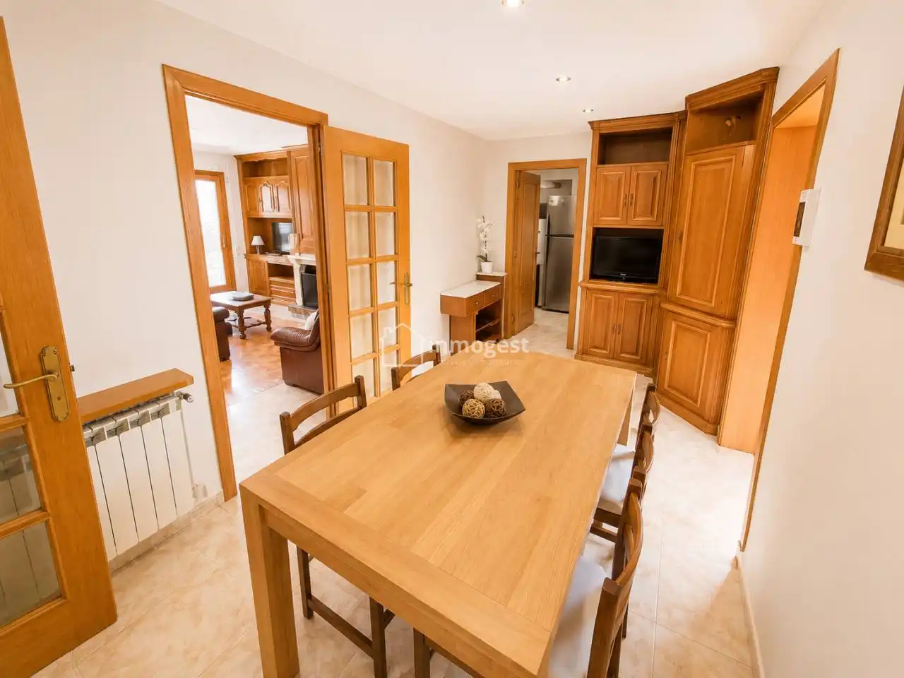 Comedor de Ático en venta en Salt con Calefacción y Terraza