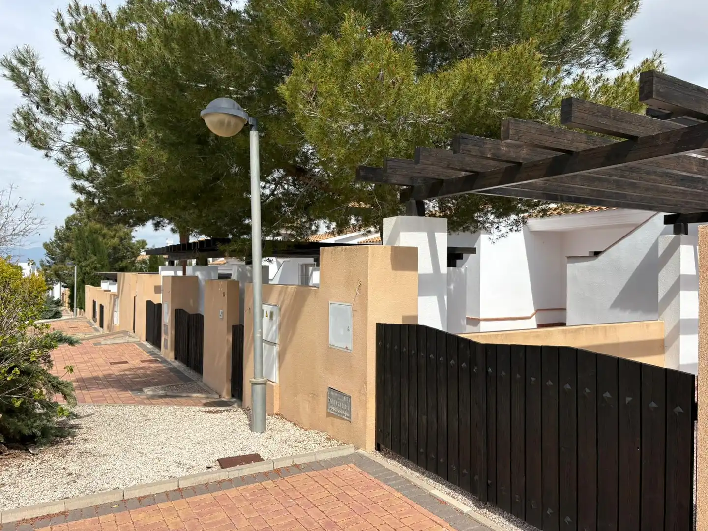 Vista exterior de Casa o chalet en venta en Fuente Álamo de Murcia con Aire acondicionado, Calefacción y Jardín privado