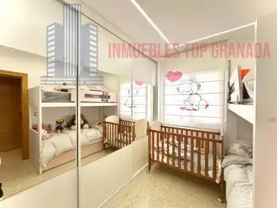 Bedroom of Flat for sale in Las Gabias  with Air Conditioner, Heating and Community pool