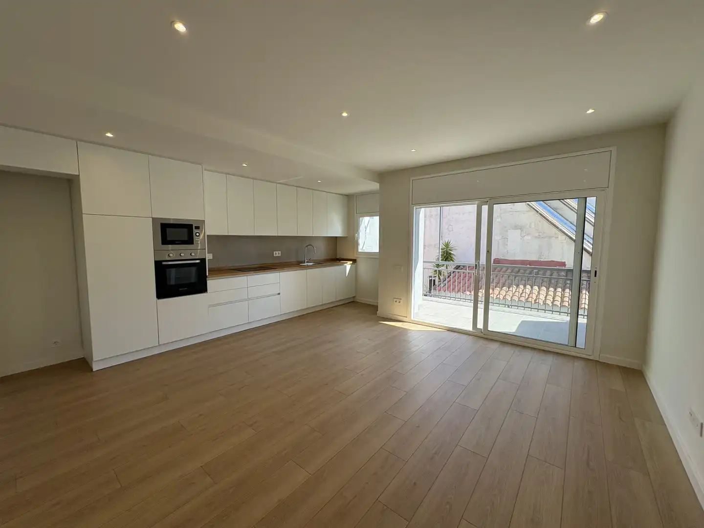 Sala de estar de Piso en venta en Sabadell con Aire acondicionado, Calefacción y Parquet