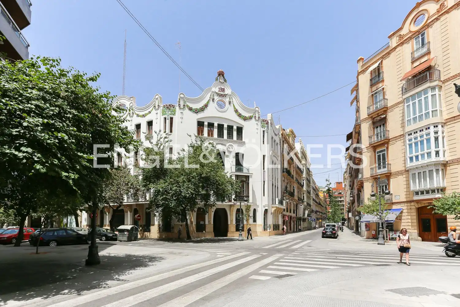Exterior view of Flat for rent in Valencia  with Air Conditioner, Heating and Parquet flooring