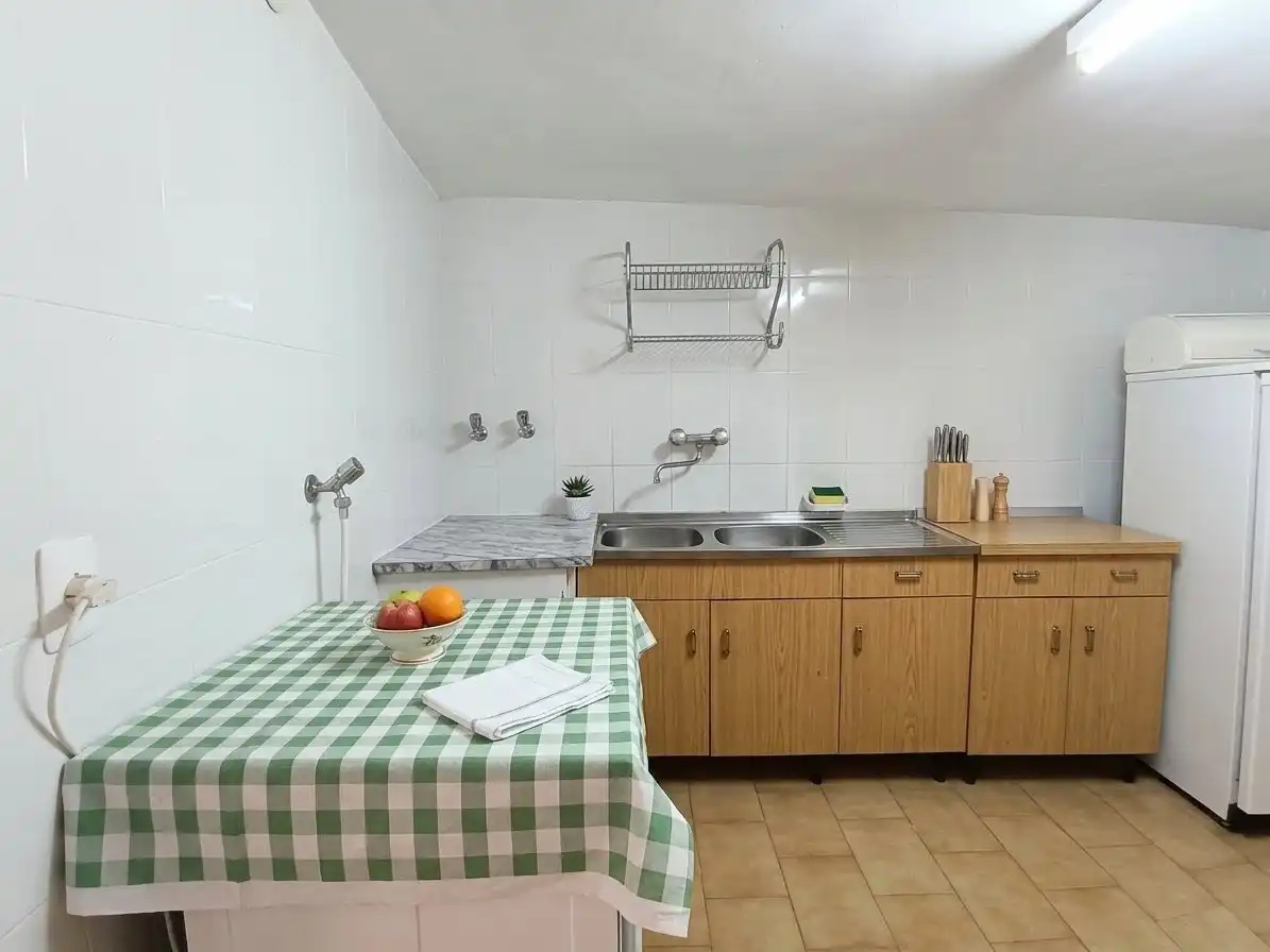 Cocina de Casa o chalet en venta en Alcaraz con Terraza, Trastero y Amueblado