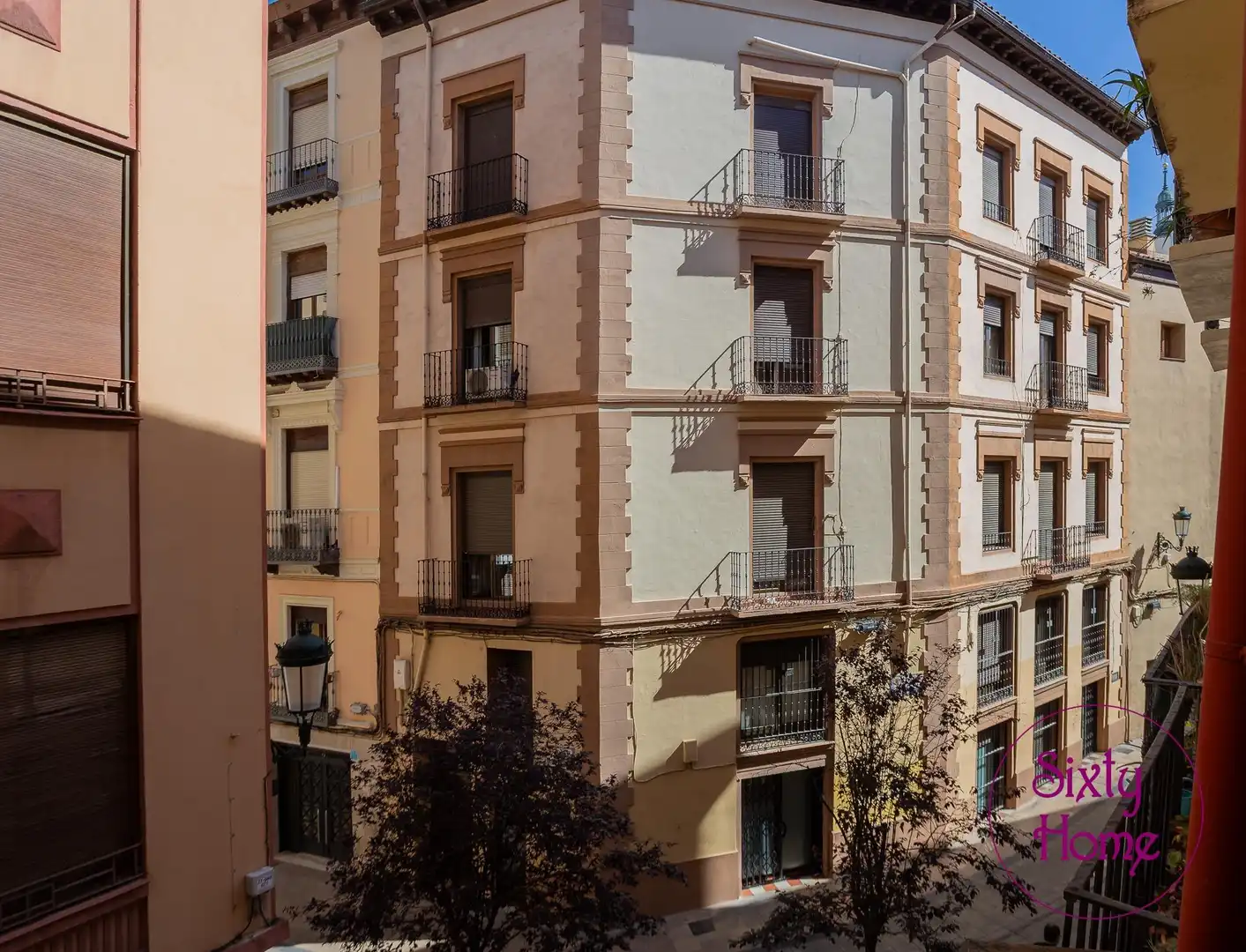 Vista exterior de Piso en venta en Zaragoza con Calefacción, Amueblado y Balcón