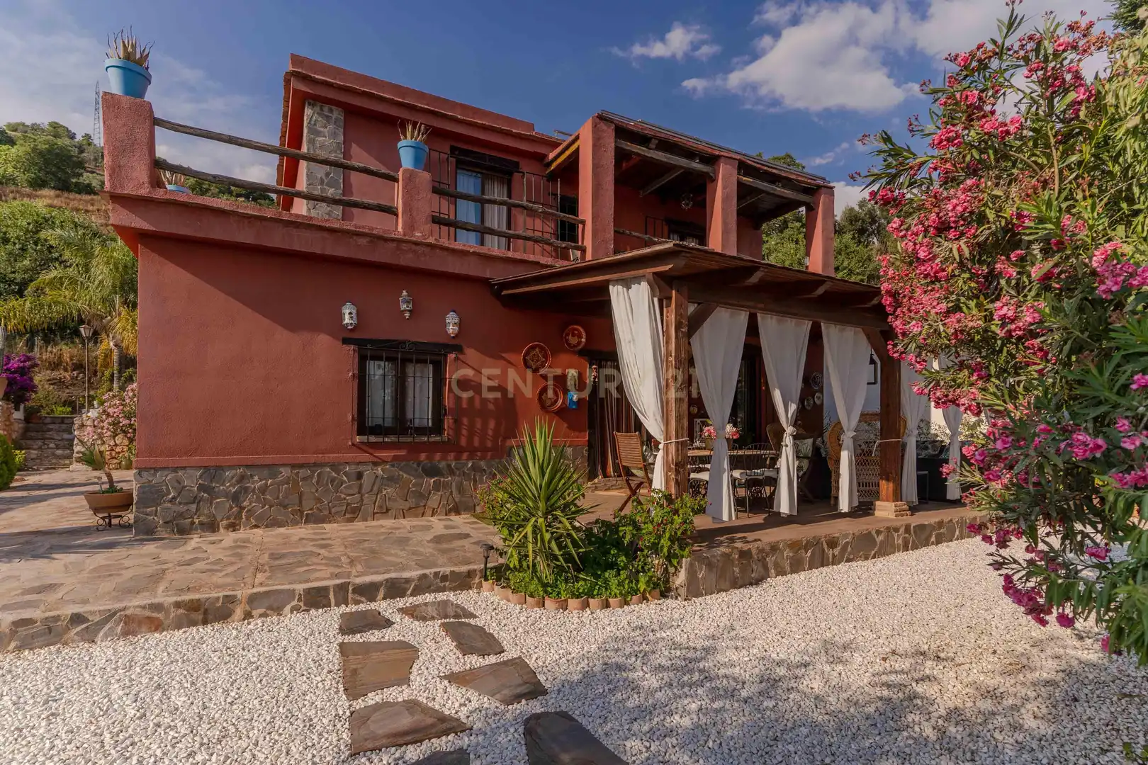 Exterior view of Houses for sale in Lanjarón  with Private garden, Storage room and Swimming Pool