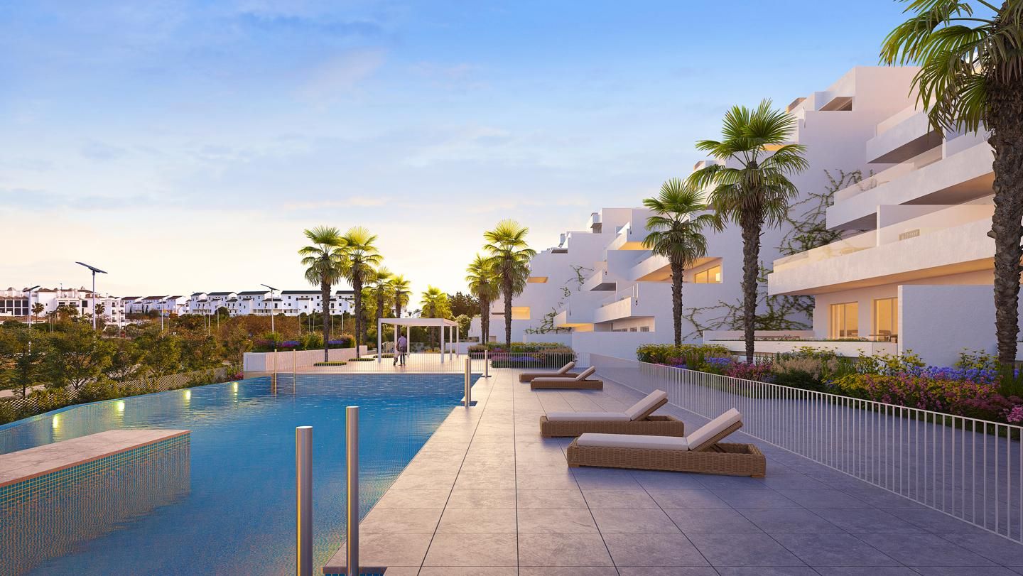 Terrace of Apartment for sale in Estepona  with Air Conditioner, Heating and Private garden