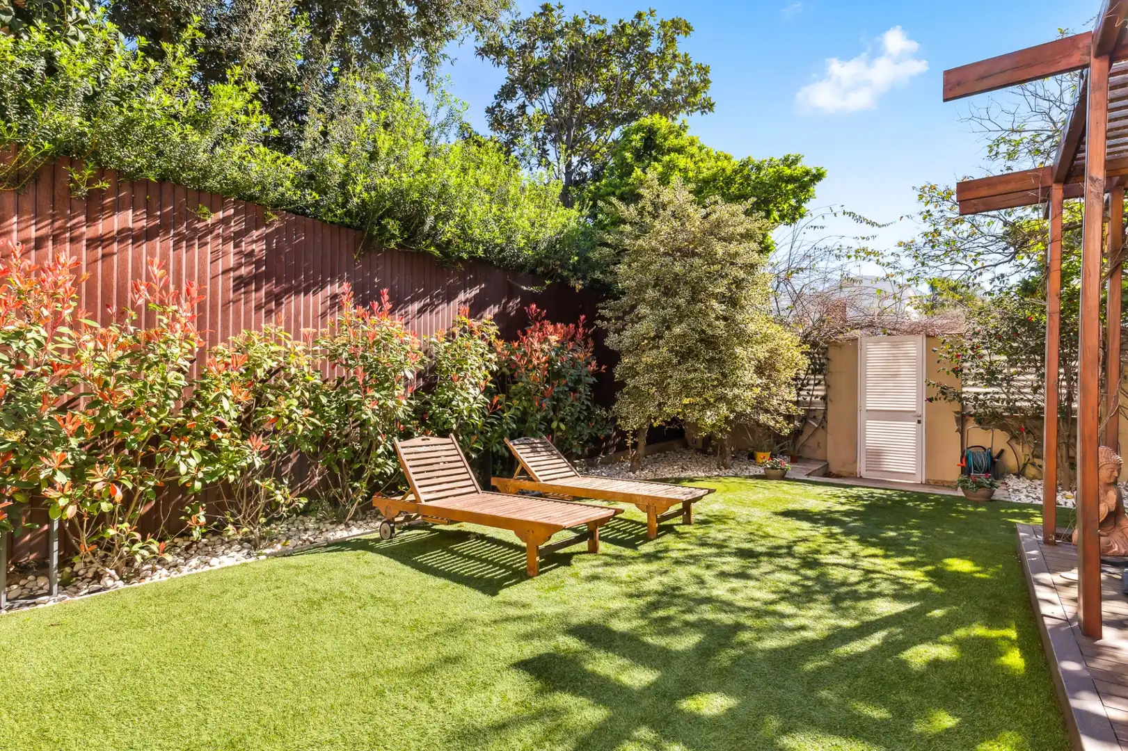 Garden of Houses for sale in Sant Just Desvern  with Air Conditioner, Heating and Terrace
