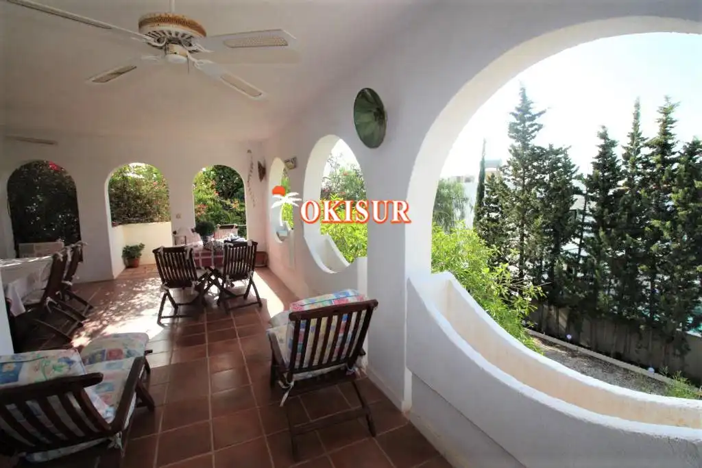 Vista exterior de Casa o xalet en venda en Mojácar amb Terrassa