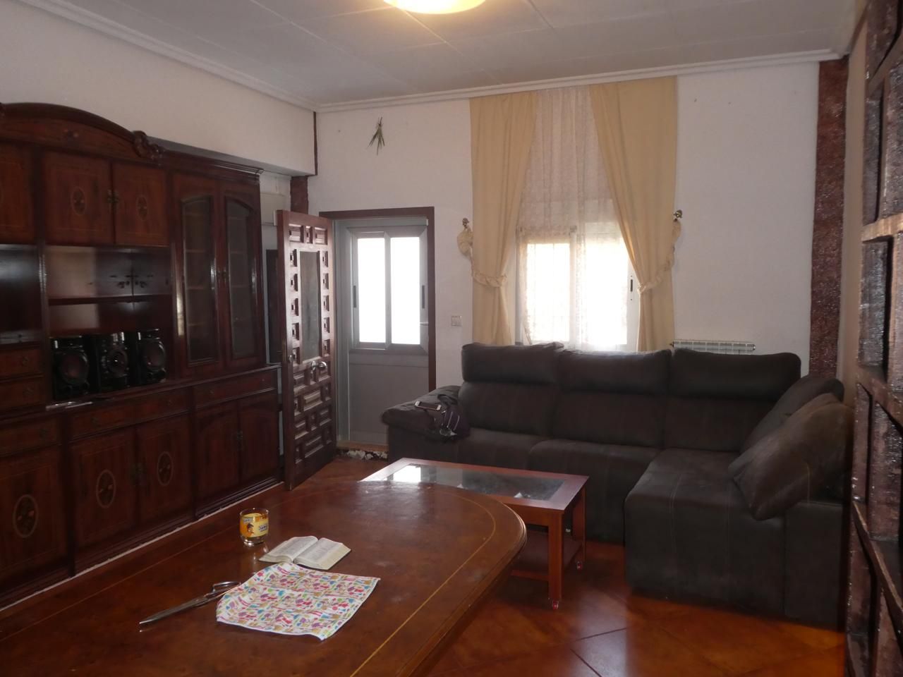 Living room of Single-family semi-detached for sale in Buñuel  with Air Conditioner, Storage room and Furnished