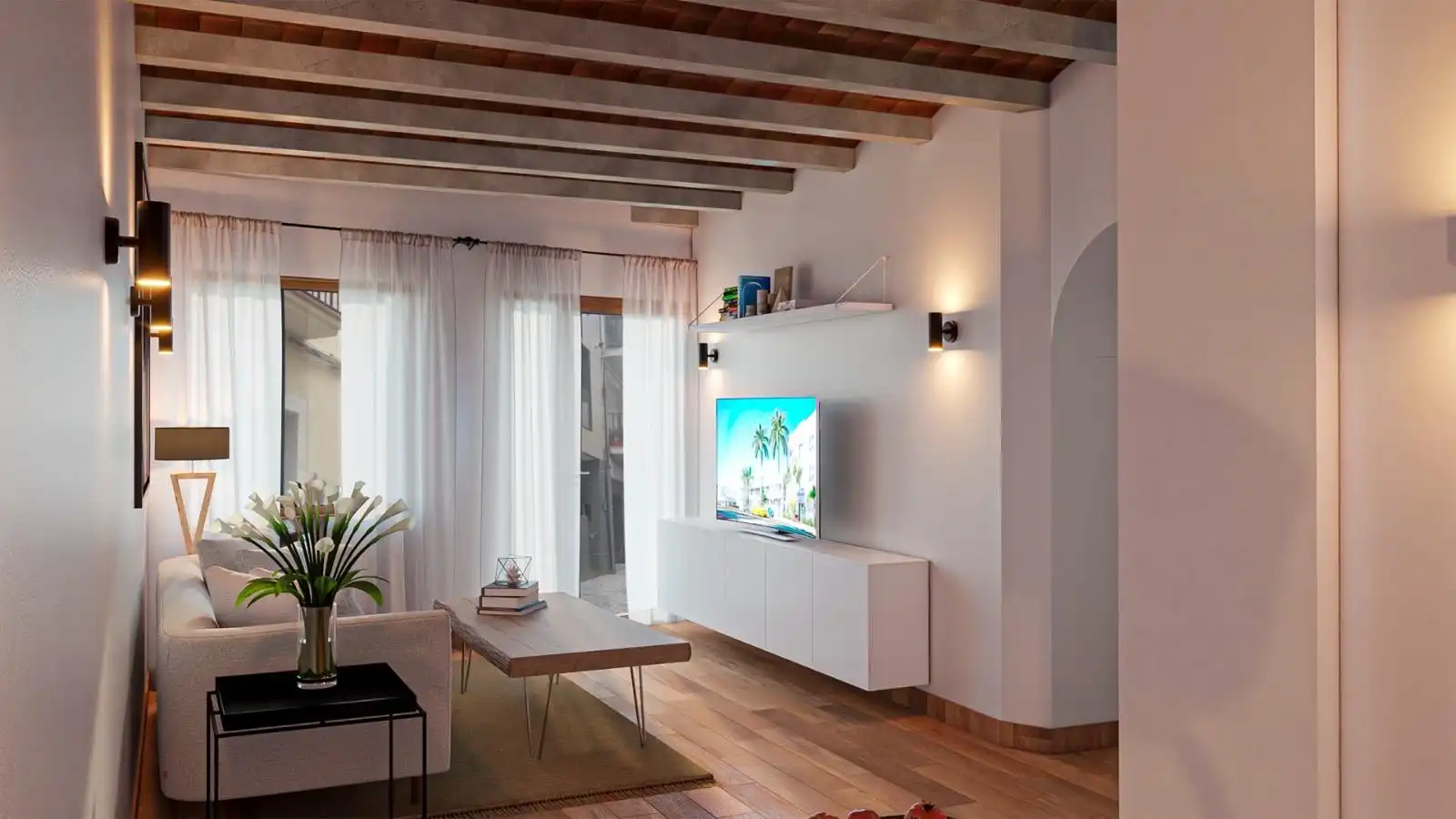 Living room of Houses for sale in Tordera  with Heating, Terrace and Balcony