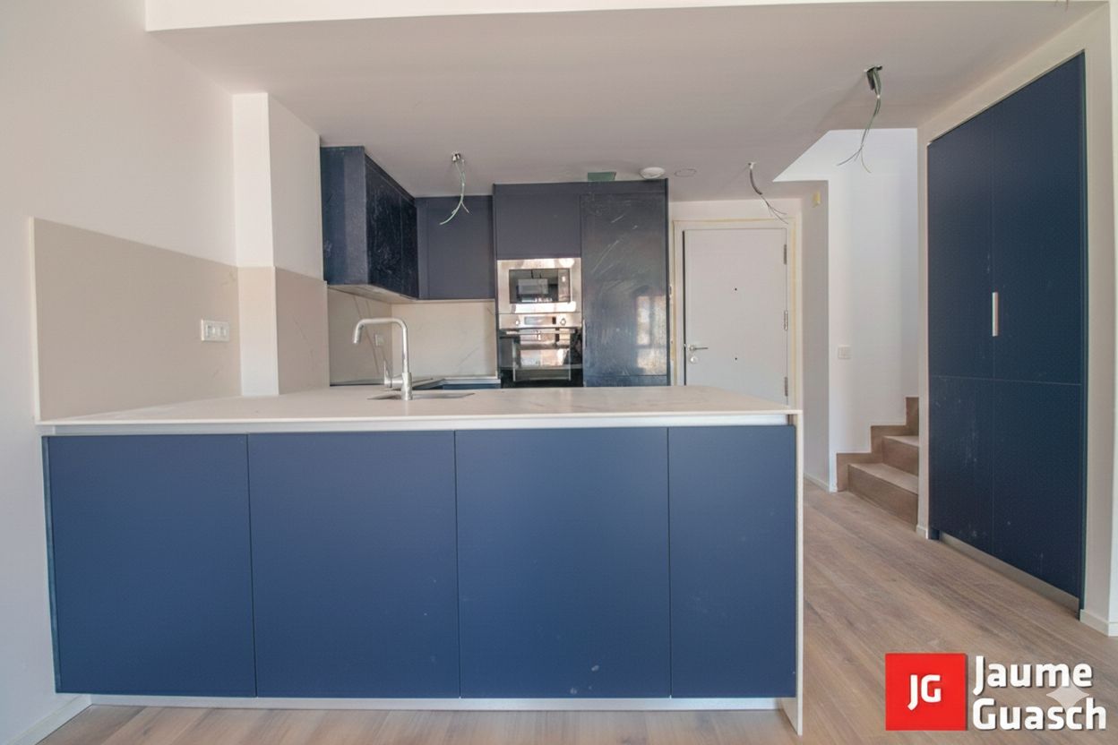 Kitchen of Attic for sale in Torredembarra  with Heating, Parquet flooring and Terrace