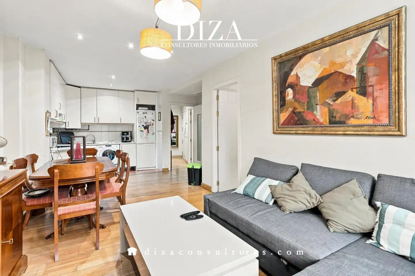 Living room of Ground floor for sale in Madrid  with Air Conditioner, Heating and Terrace