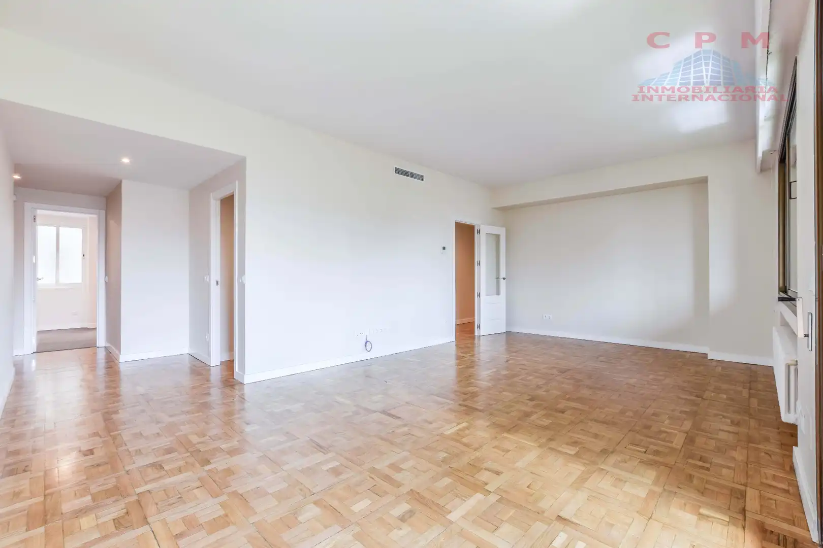 Sala de estar de Piso de alquiler en Madrid con Aire acondicionado, Calefacción y Parquet