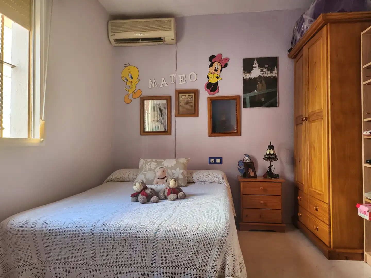 Dormitori de Casa adosada en venda en Alcalá de Guadaira amb Aire condicionat, Calefacció i Terrassa