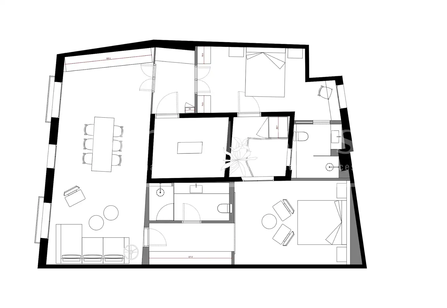 Piso con terraza en venta en Carrer dels Mirallers, imagen 28