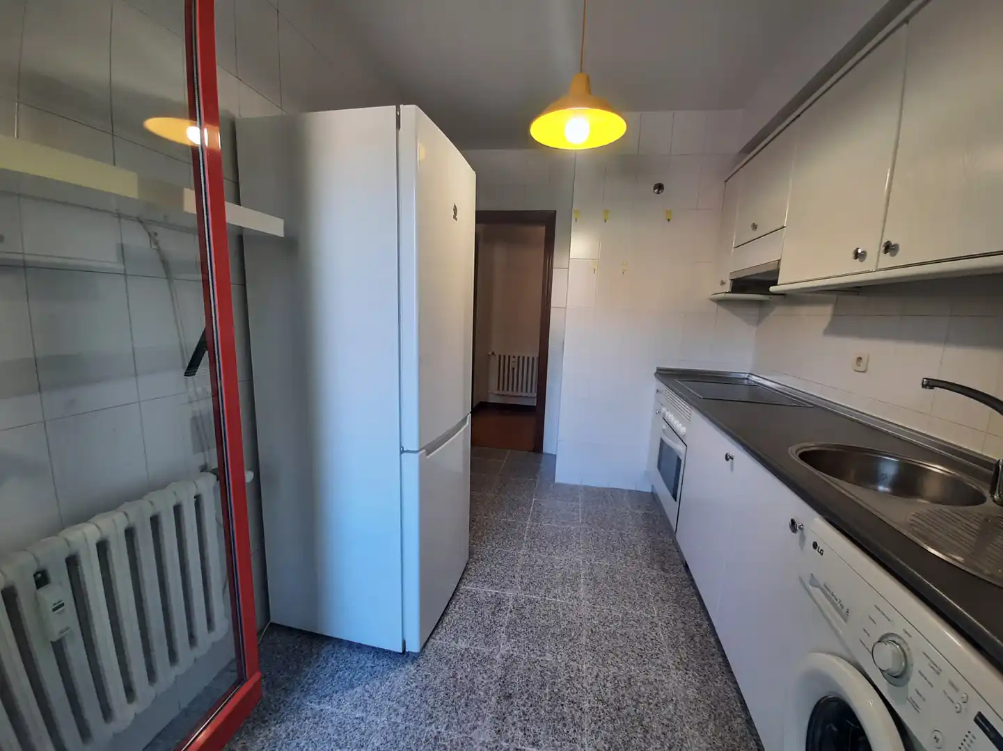 Küche von Wohnung zur Miete in Alcalá de Henares mit Klimaanlage, Heizung und Parkett
