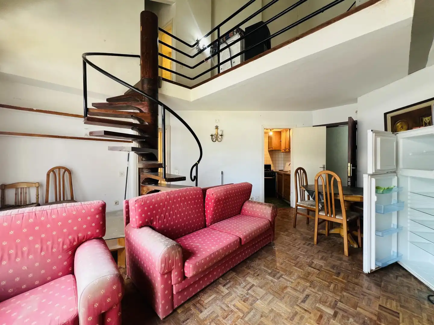 Living room of Duplexes for sale in Vielha e Mijaran  with Storage room, Furnished and Oven