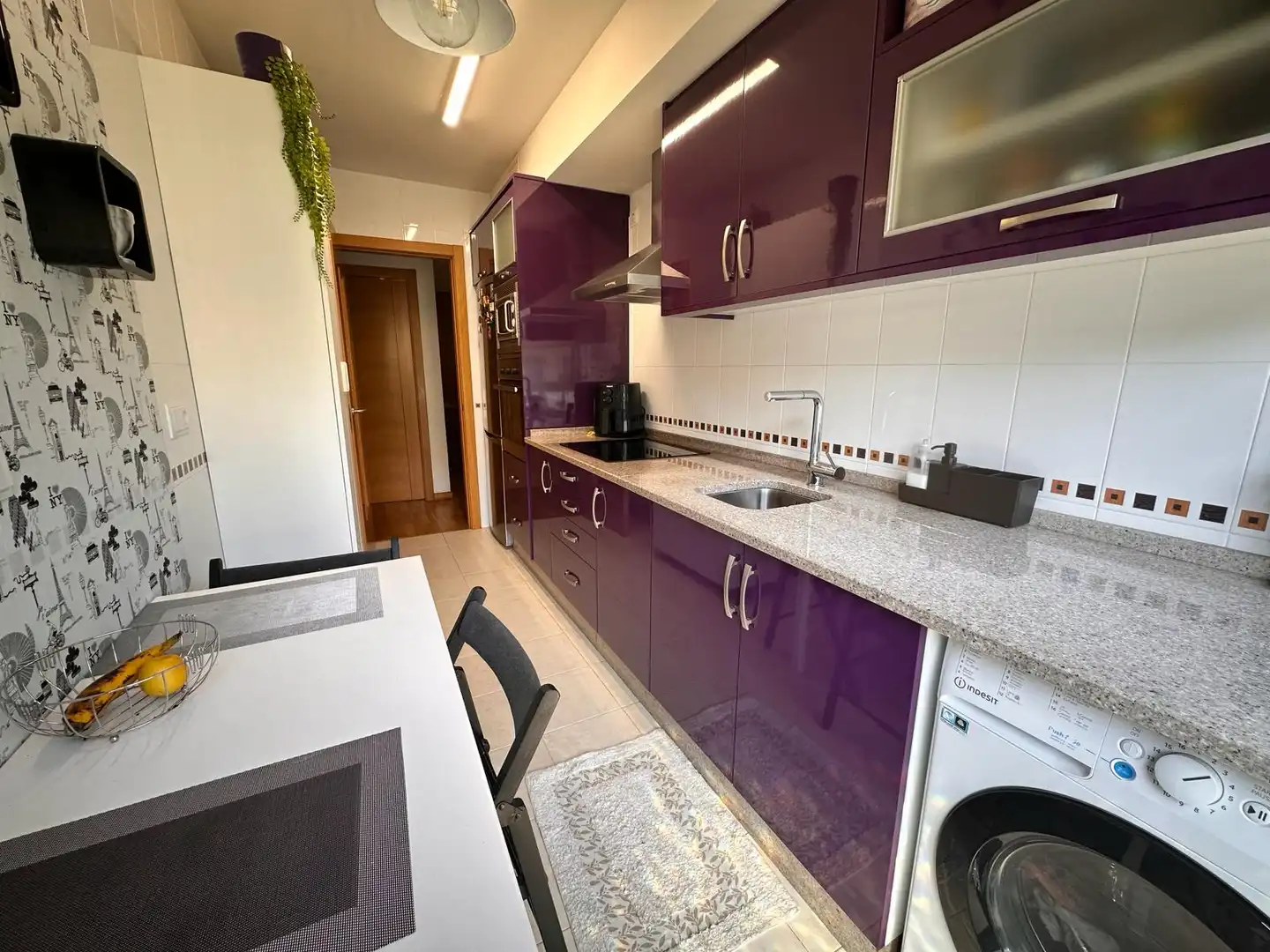 Cocina de Piso en venta en Boqueixón con Calefacción, Amueblado y Horno