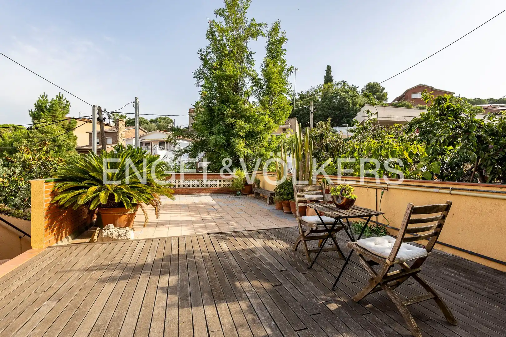 Terrassa de Apartament en venda en Sant Just Desvern amb Aire condicionat, Calefacció i Jardí privat