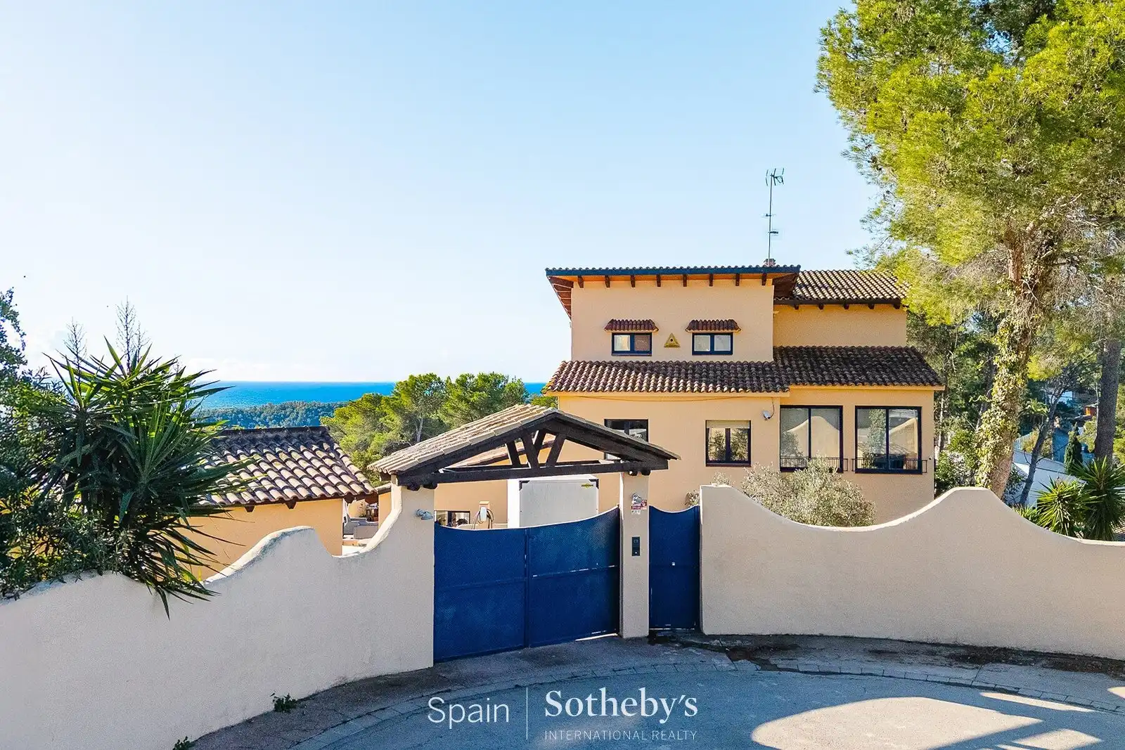 Vista exterior de Casa o chalet en venta en Olivella con Aire acondicionado, Calefacción y Jardín privado
