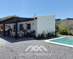 Außenansicht von Country house zum verkauf in El Borge mit Klimaanlage und Schwimmbad