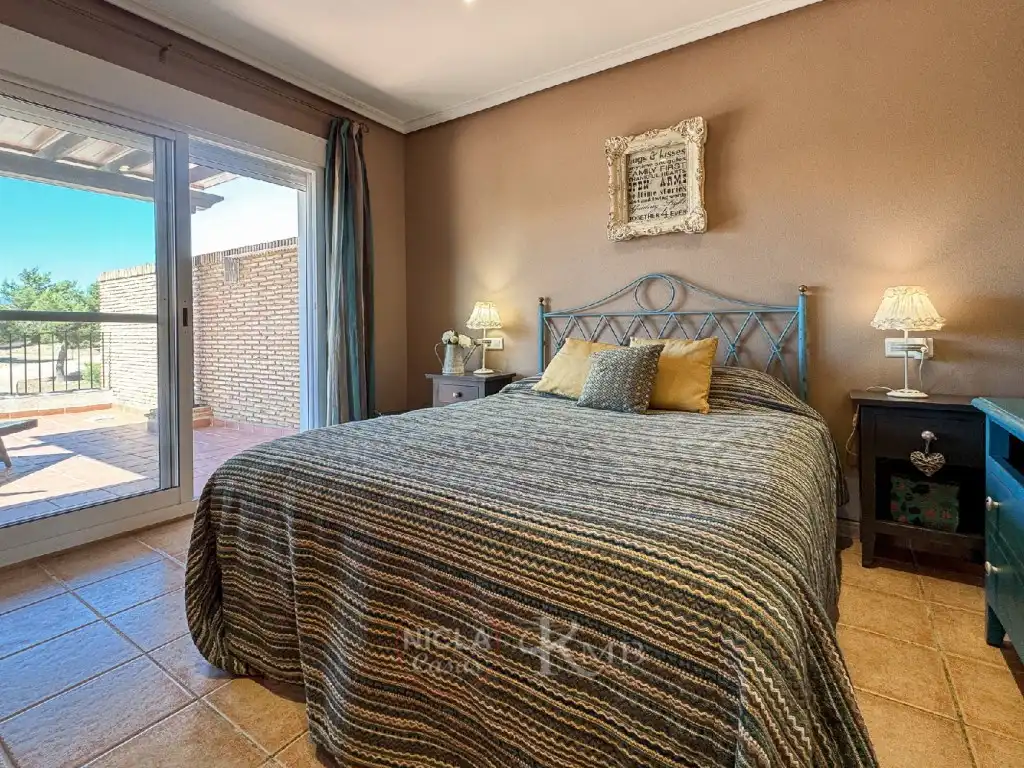 Bedroom of Duplexes for sale in Vera  with Air Conditioner, Terrace and Balcony