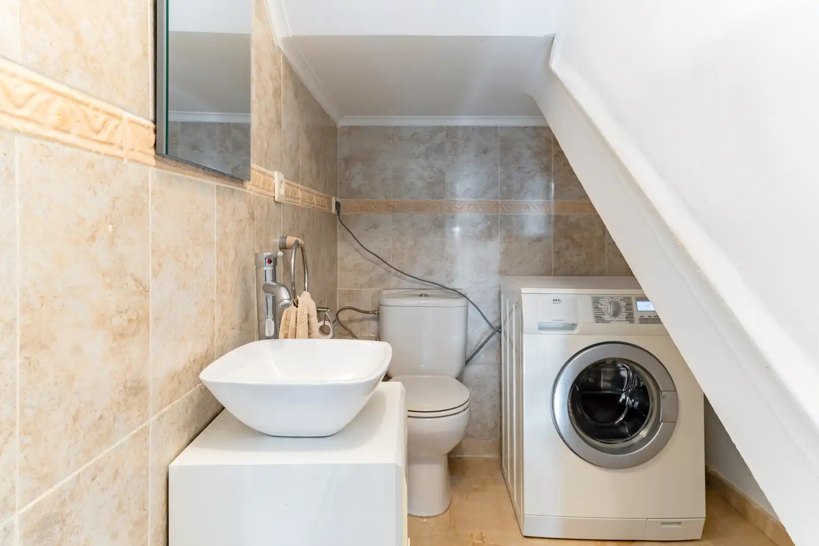 Bathroom of Detached homes for sale in Benalmádena  with Air Conditioner, Private garden and Terrace