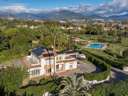 Exterior view of House or chalet for sale in Marbella