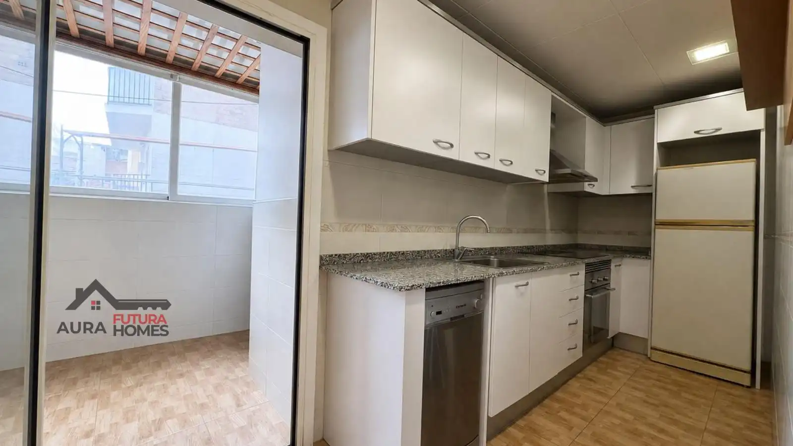 Cocina de Piso en venta en Castelldefels con Aire acondicionado, Calefacción y Amueblado