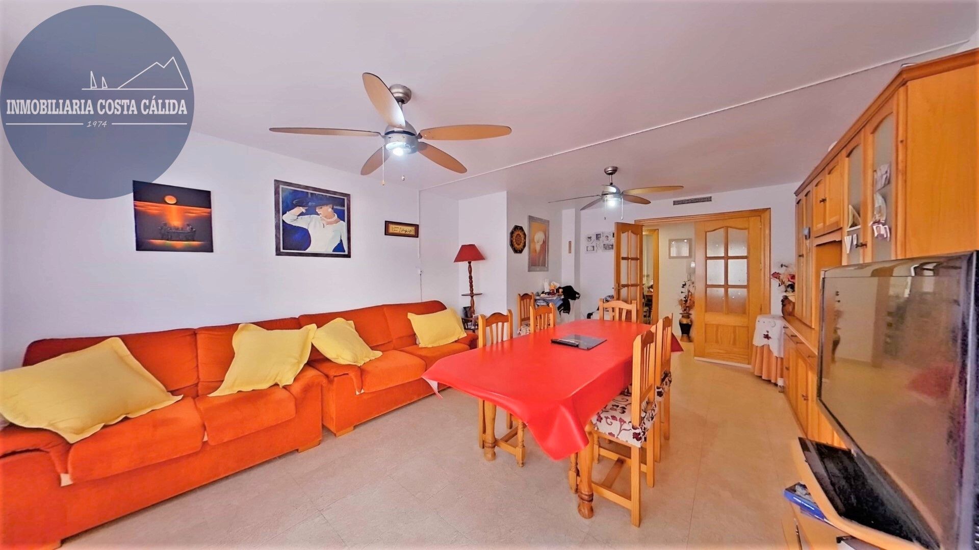 Dining room of Flat for sale in Águilas  with Air Conditioner, Heating and Terrace