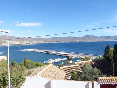 Vista exterior de Apartament en venda en Mazarrón amb Aire condicionat, Piscina i Balcó