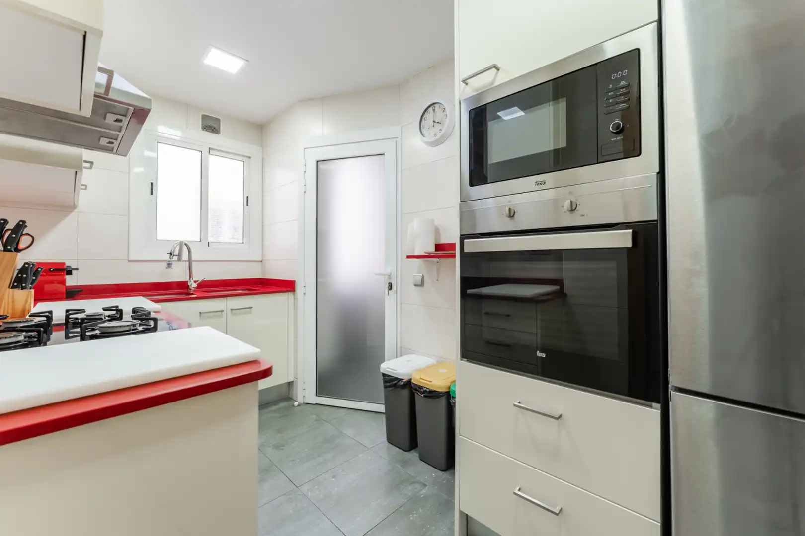 Kitchen of Flat for sale in Mollet del Vallès  with Air Conditioner and Balcony