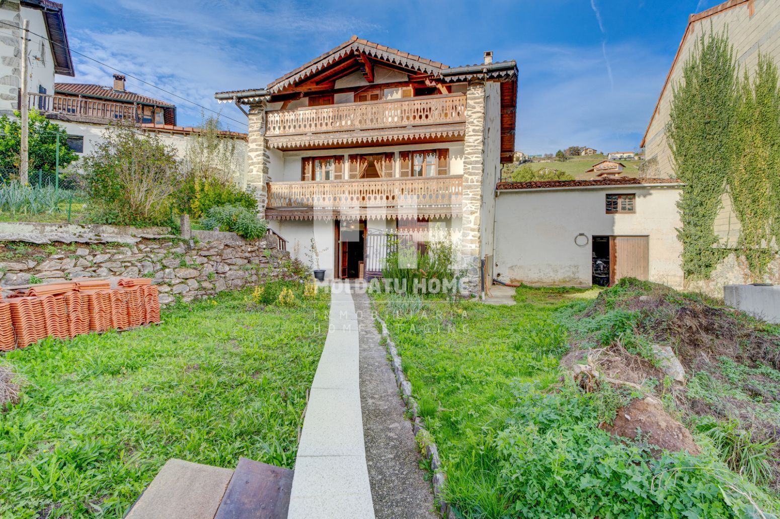 Exterior view of House or chalet for sale in Igantzi  with Heating, Private garden and Terrace
