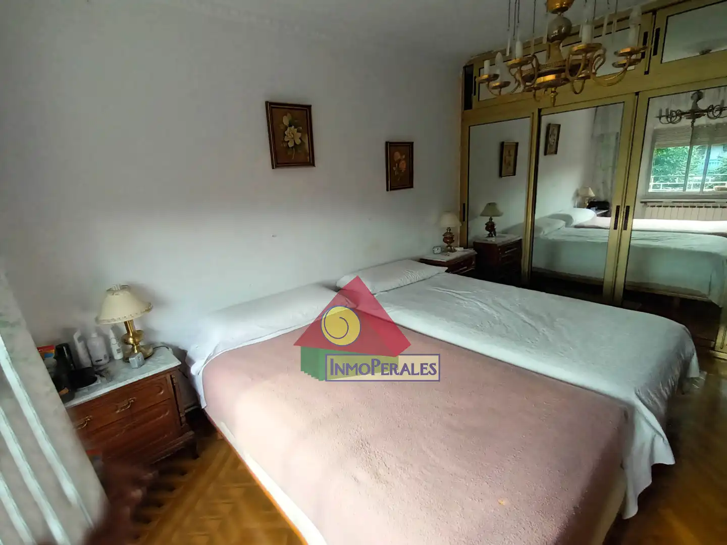 Schlafzimmer von Wohnung zum Verkauf in Madrid mit Heizung, Parkett und Terrasse