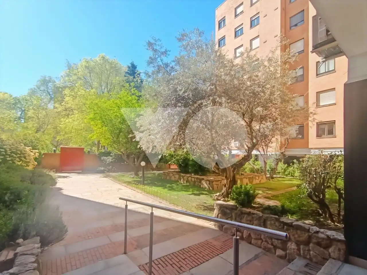 Garten von Wohnung zum Verkauf in Madrid mit Heizung, Parkett und Terrasse