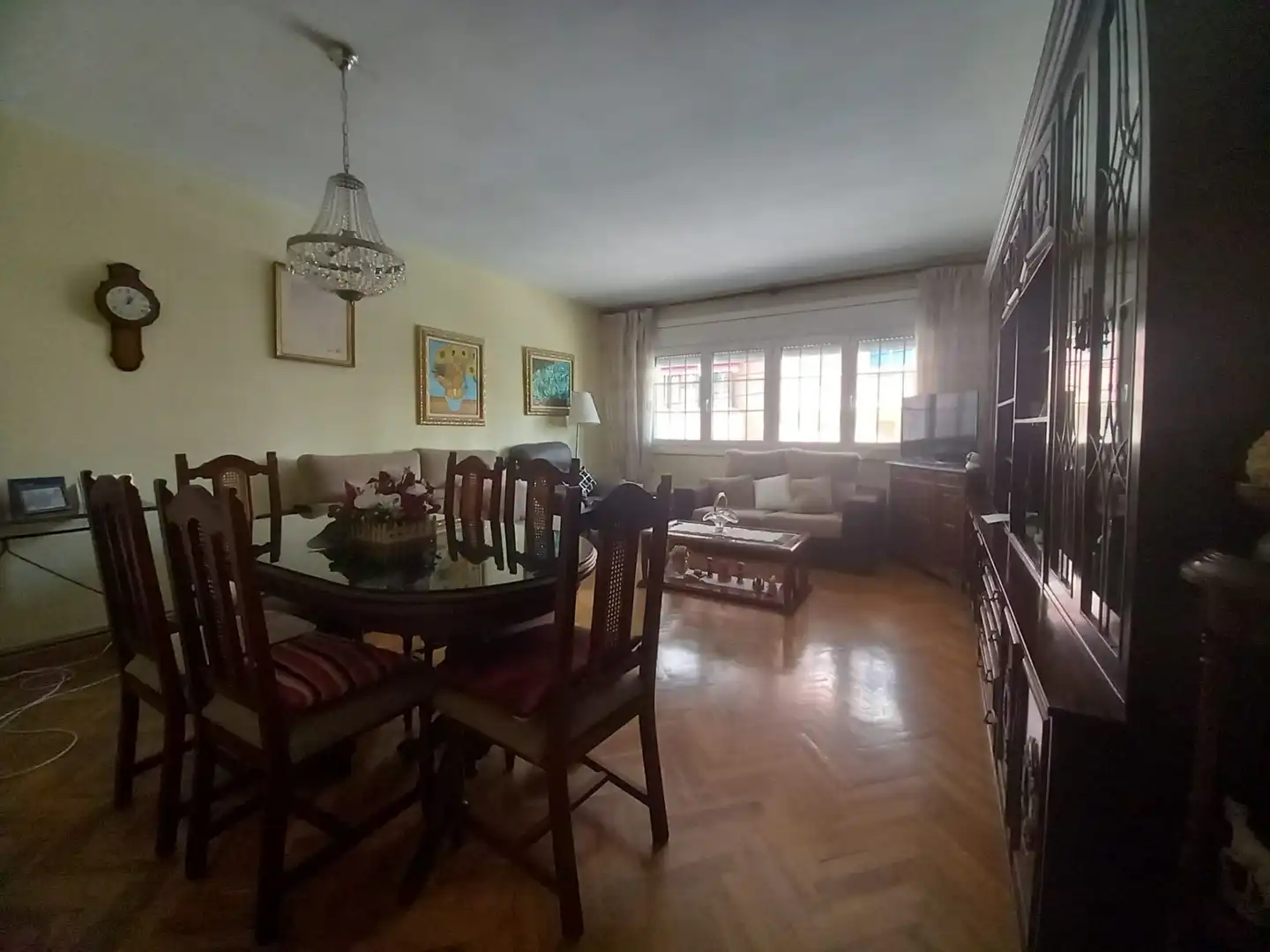 Wohnzimmer von Wohnung zum Verkauf in Badalona mit Klimaanlage, Heizung und Terrasse