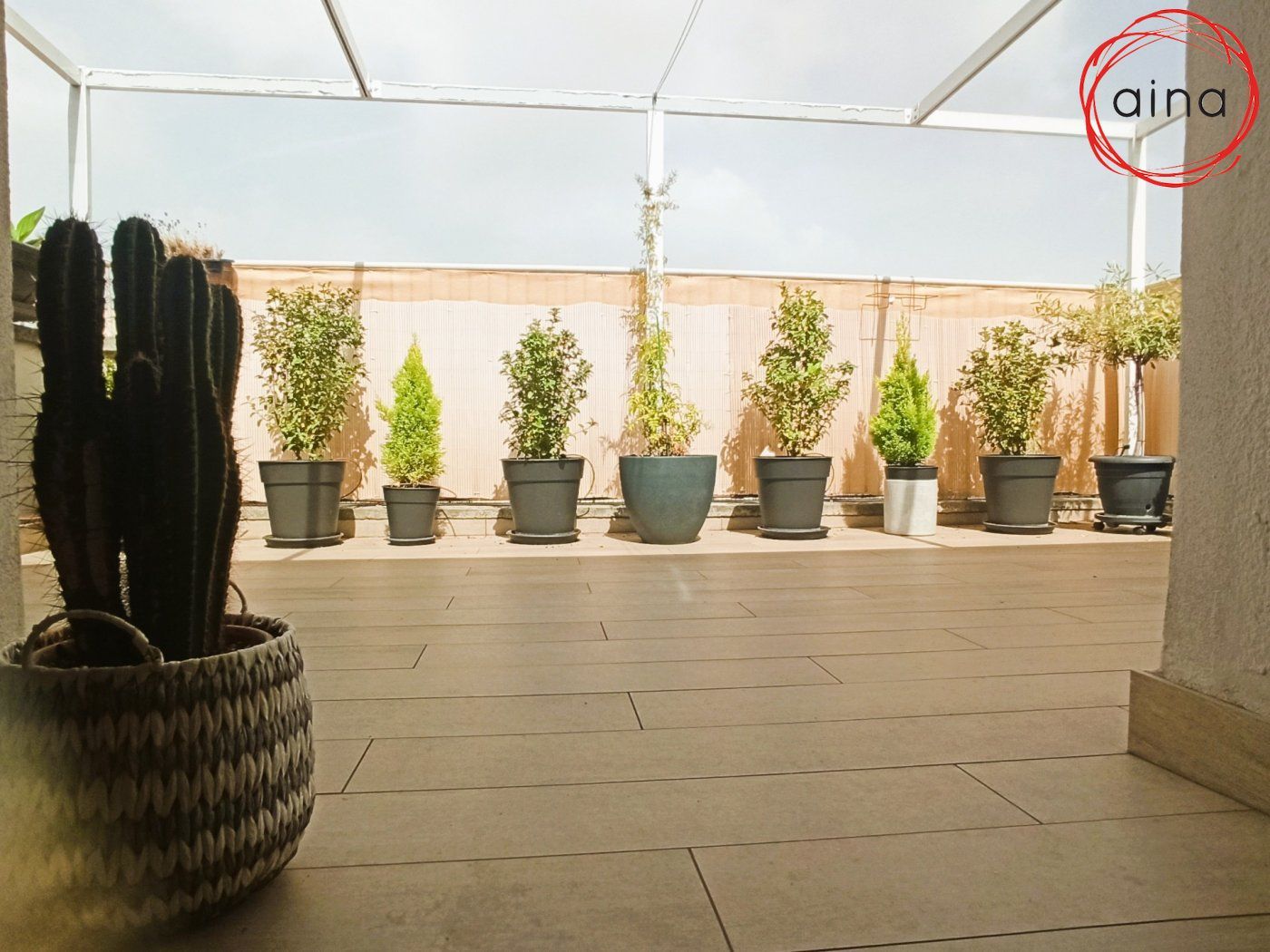 Terrace of Flat to rent in  Pamplona / Iruña  with Heating, Terrace and Storage room