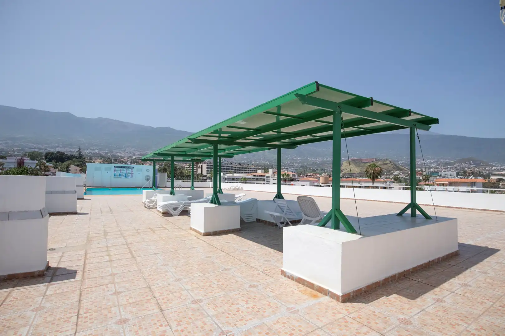 Terrassa de Estudi de lloguer en Puerto de la Cruz amb Moblat i Balcó