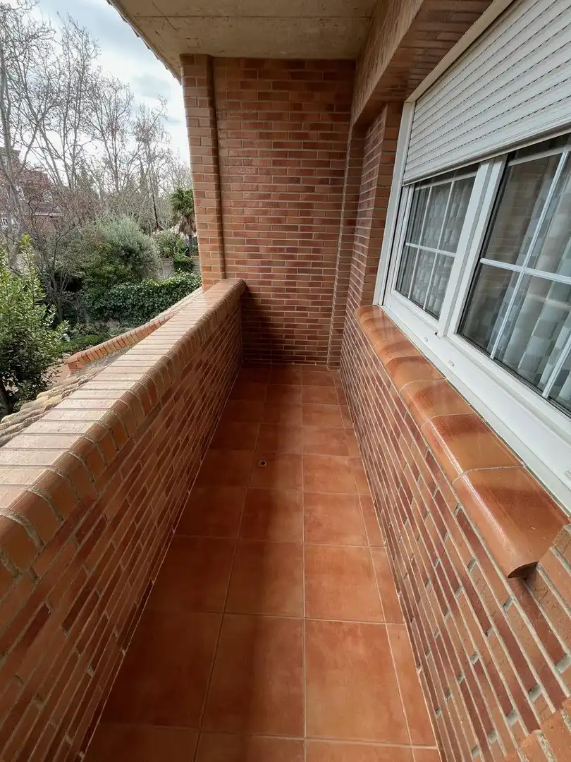 Terraza de Casa adosada en venta en Zaragoza con Aire acondicionado, Calefacción y Jardín privado