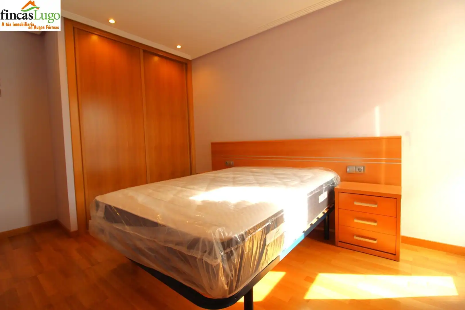 Bedroom of Flat for rent in Lugo  with Heating and Furnished