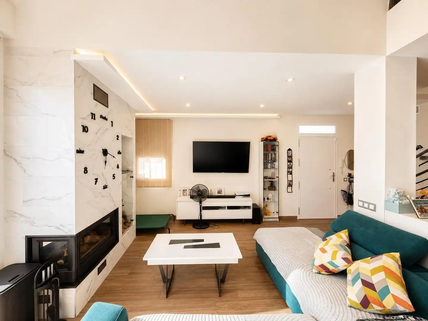Sala de estar de Casa o chalet en venta en Málaga con Aire acondicionado, Calefacción y Jardín privado